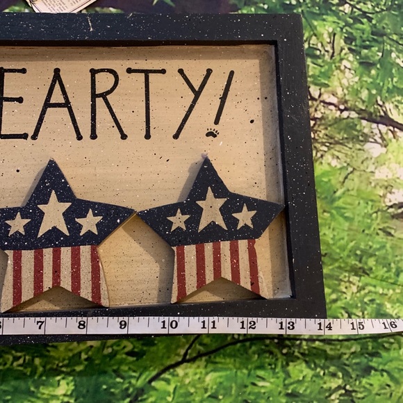 Boyds Bear USA American picture wall hanging - Picture 5 of 7